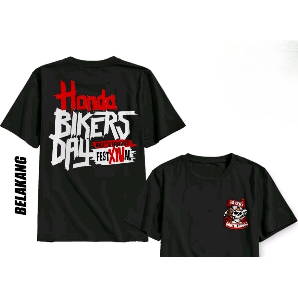 KAOS DISTRO KEREN HONDA BIKERS DAY