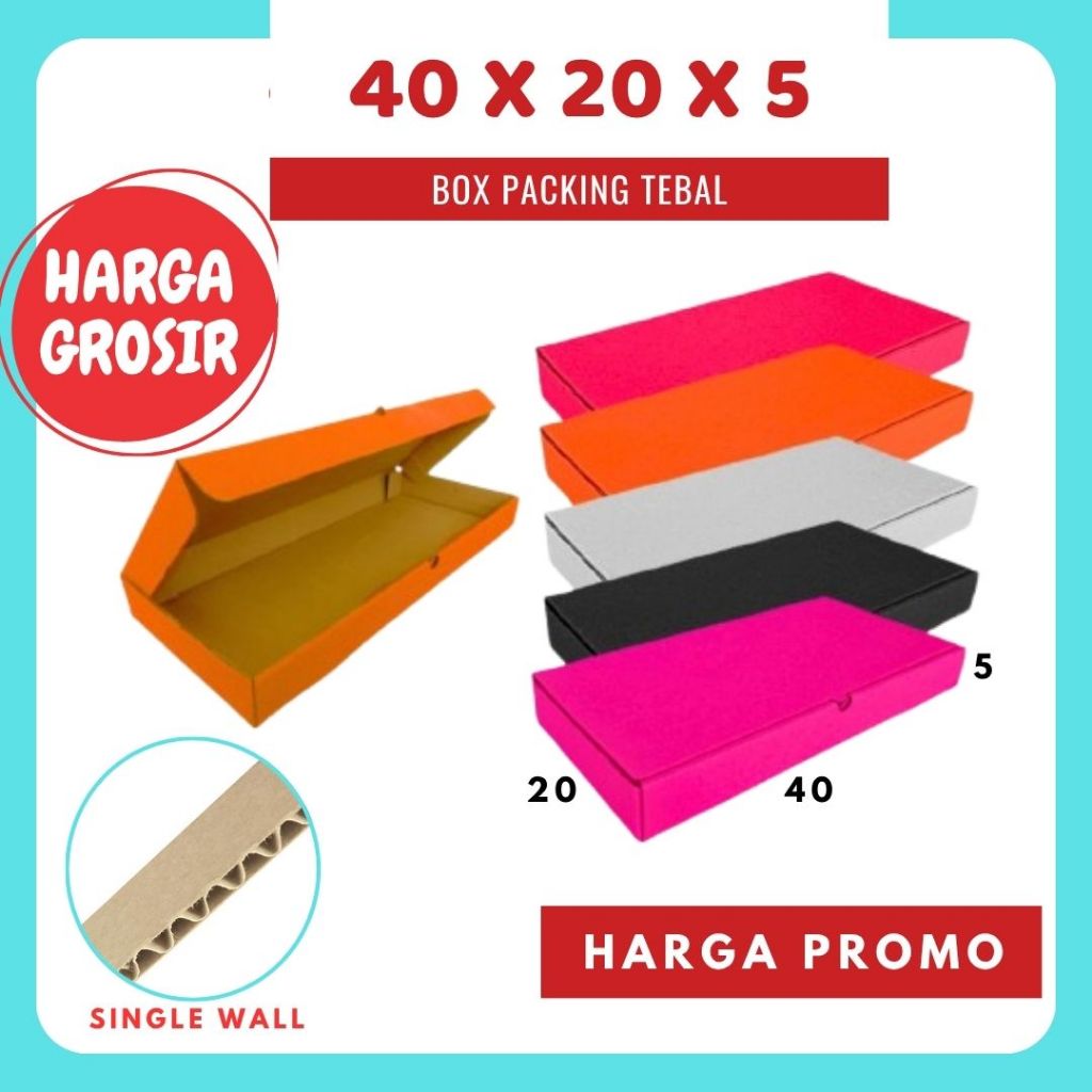 Kardus Pizza 40x20x5 LD Kardus Hampers Box Keyboard Dus Karton Kotak Kemasan Kue Baju Tas