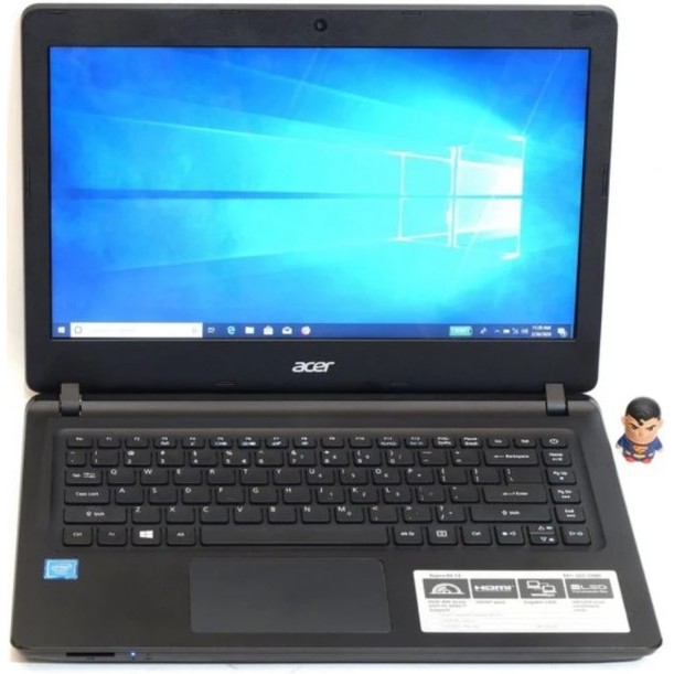 Laptop Acer ES 14 ES1 432 C8ZP BEKAS SECOND Pemakaian Intel Celeron N3350 RAM 2GB HDD 500GB Windows 