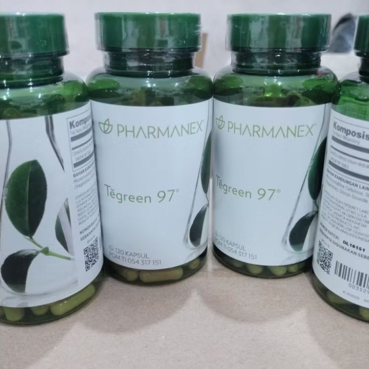 120 kapsul 1 botol Tegreen97 Original produk asli