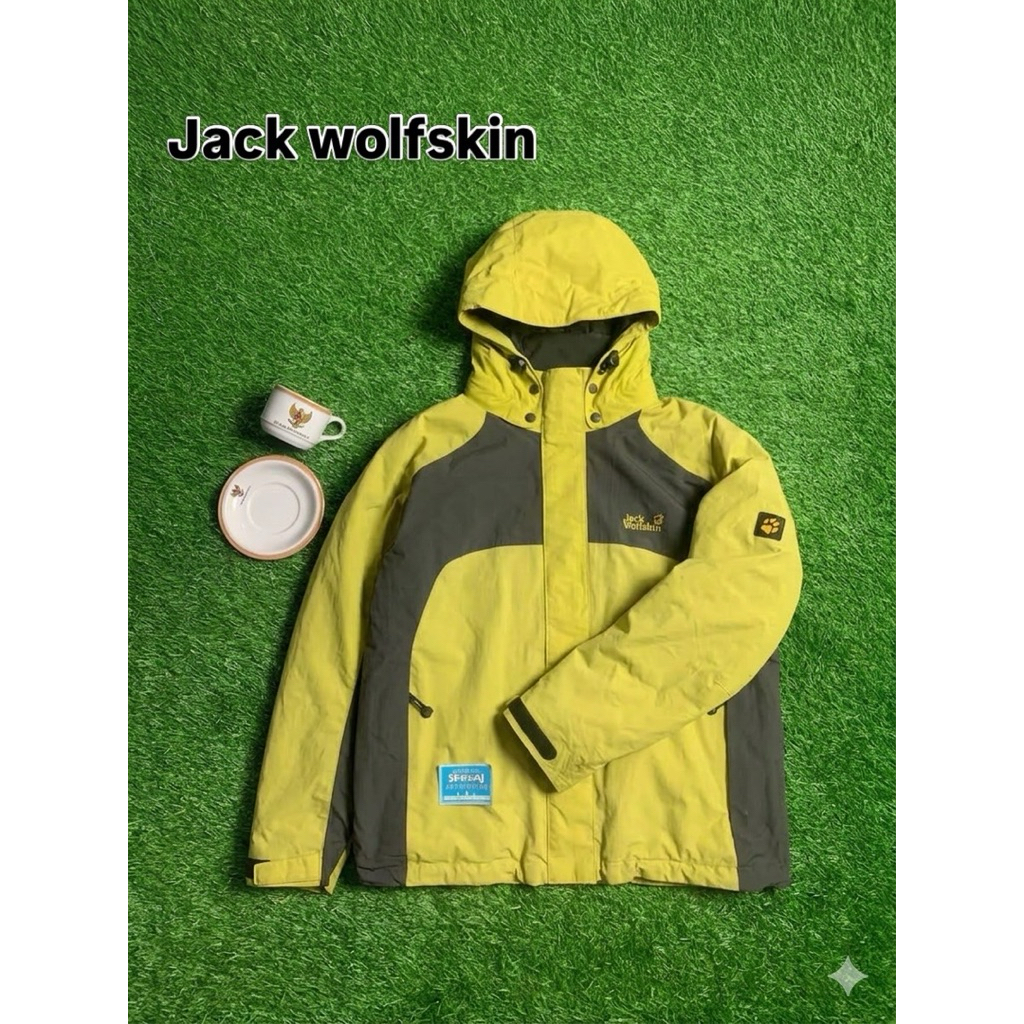 jaket outdoor jack wolfskin second original
