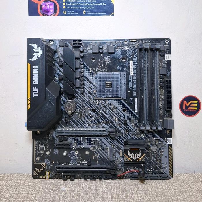 ASUS TUF GAMING B450M PLUS II AM4 Motherboard