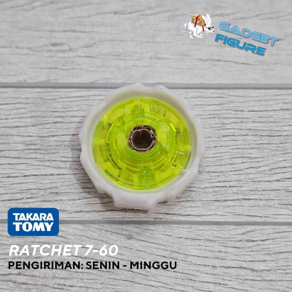 Beyblade X Ratchet 7-60 Takara Tomy Original