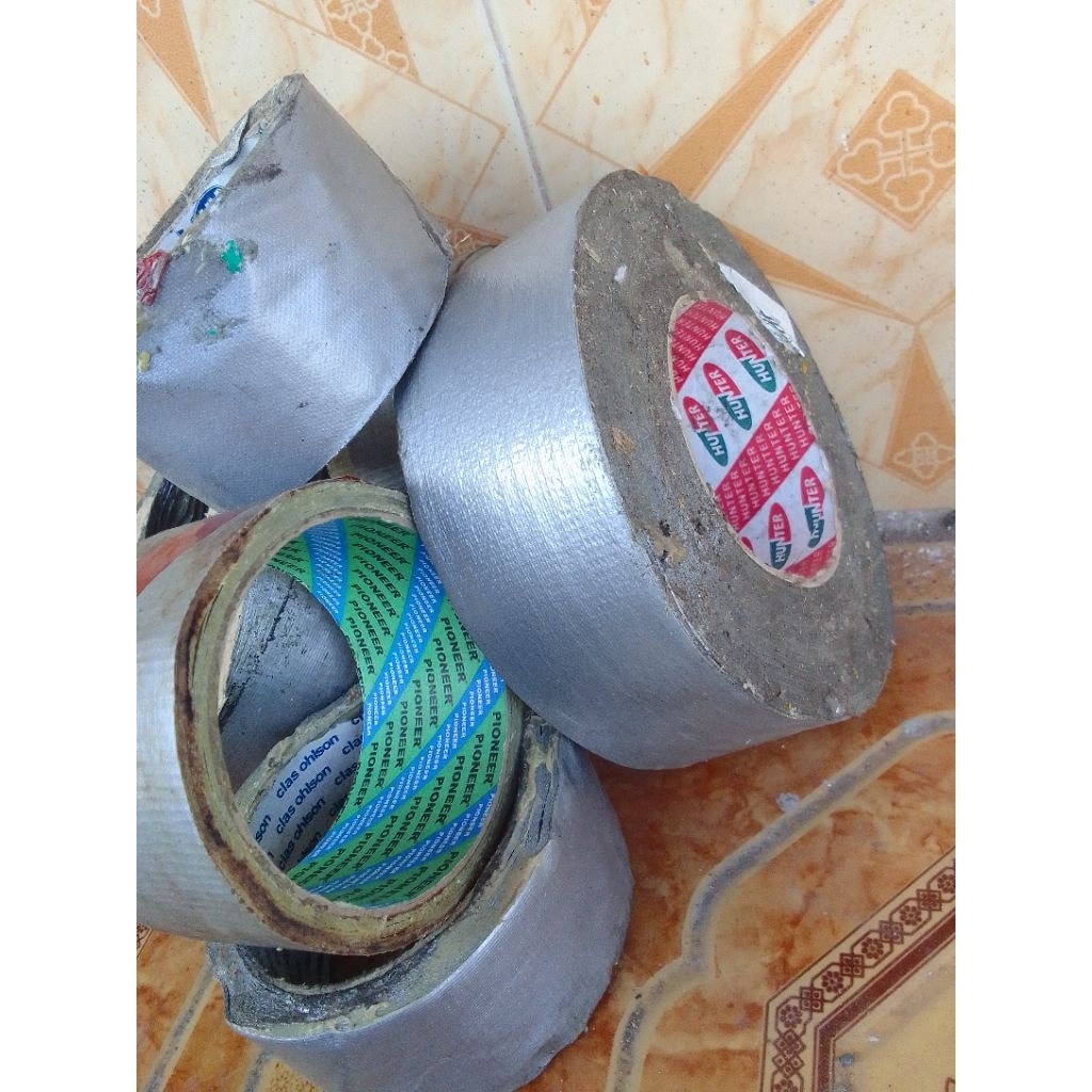 Lakban Kain Kiloan Silver