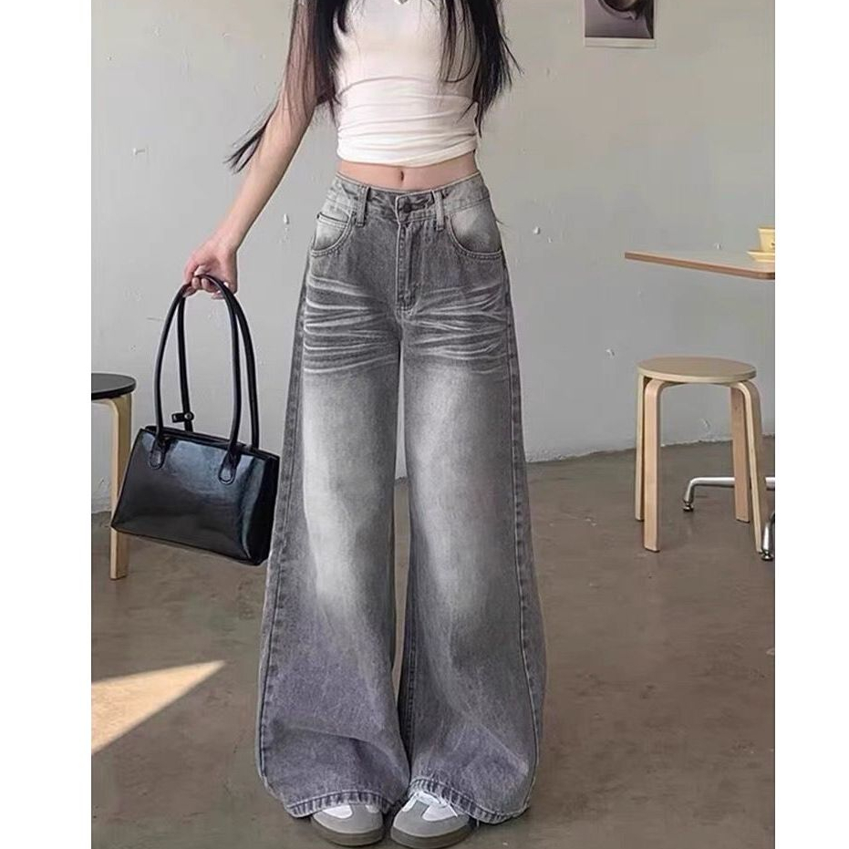 Clna Anti Kusut Murah Bawahan Kerja Casual Celana Kulot Wanita Jeans High Waist Jean Cewek Remaja Ce
