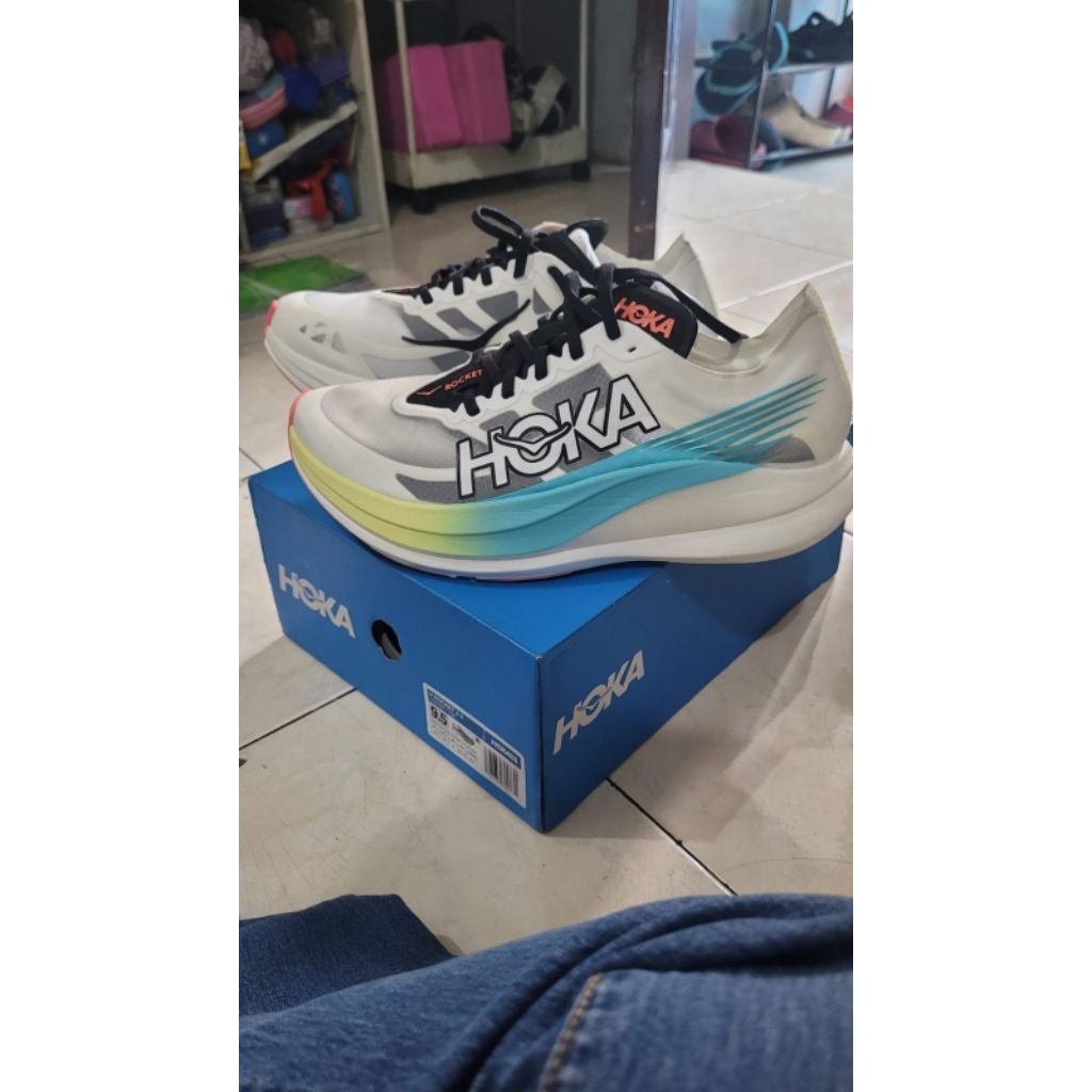 Sepatu Lari Running Hoka U Rocket X2