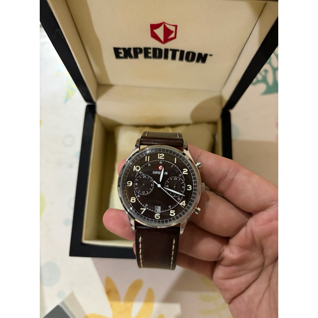 Expedition man watch original mulus (tinggal ganti batrei saja)