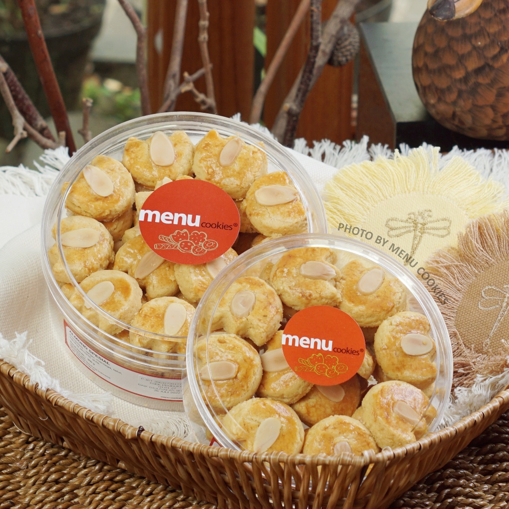 Menu Cookies | Almond Special | Kue Kering | Cookies | Homemade | Parcel Lebaran