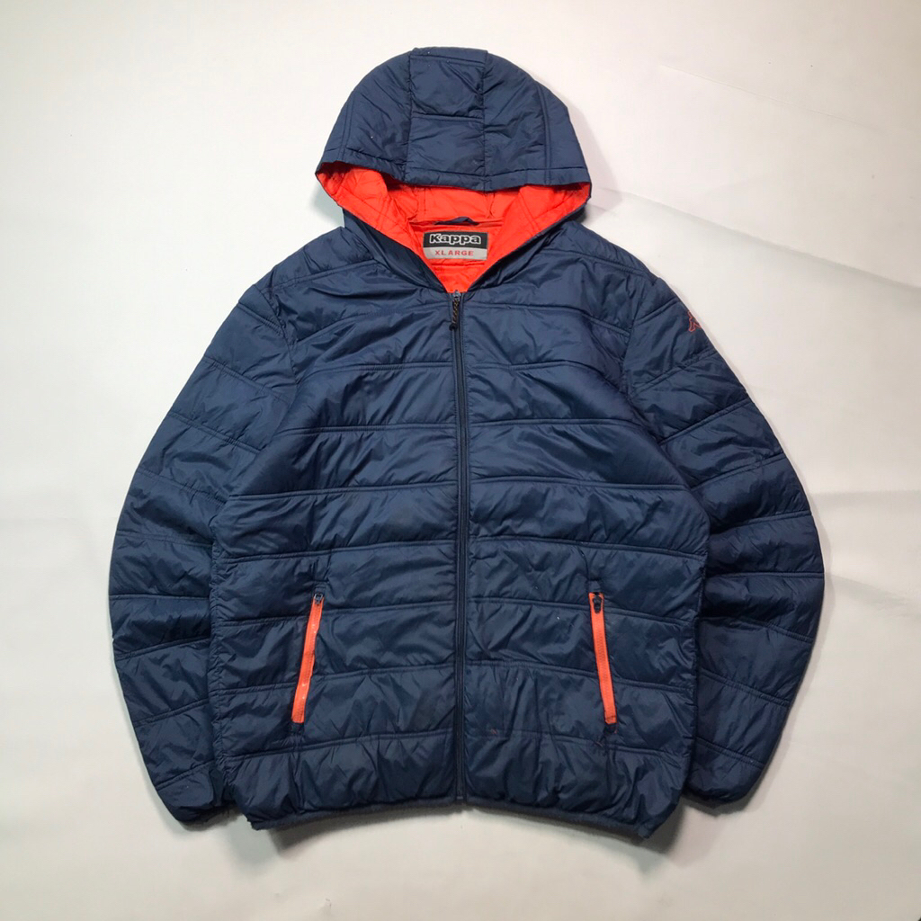 jacket puffer kappa, down jacket kappa, jacket gelembung