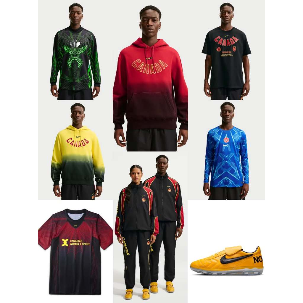 [Pre Order] Drake NOCTA For Canada Football Team Fifa World Cup Jersey Jacket Cryshot - 100% Origina