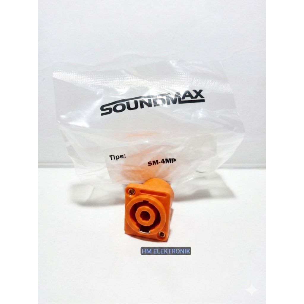 SOKET SPIKON SOUNDMAX ORIGINAL SOKET FEMALE CONNECTOR SPIKON SOUNDMAX MURAH BAGUS
