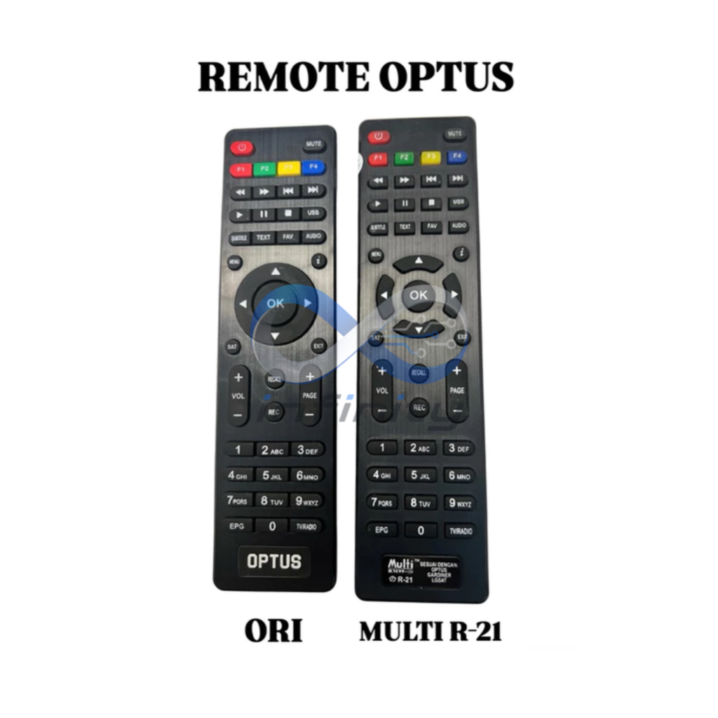 Remote Digital Receiver Optus HD-66