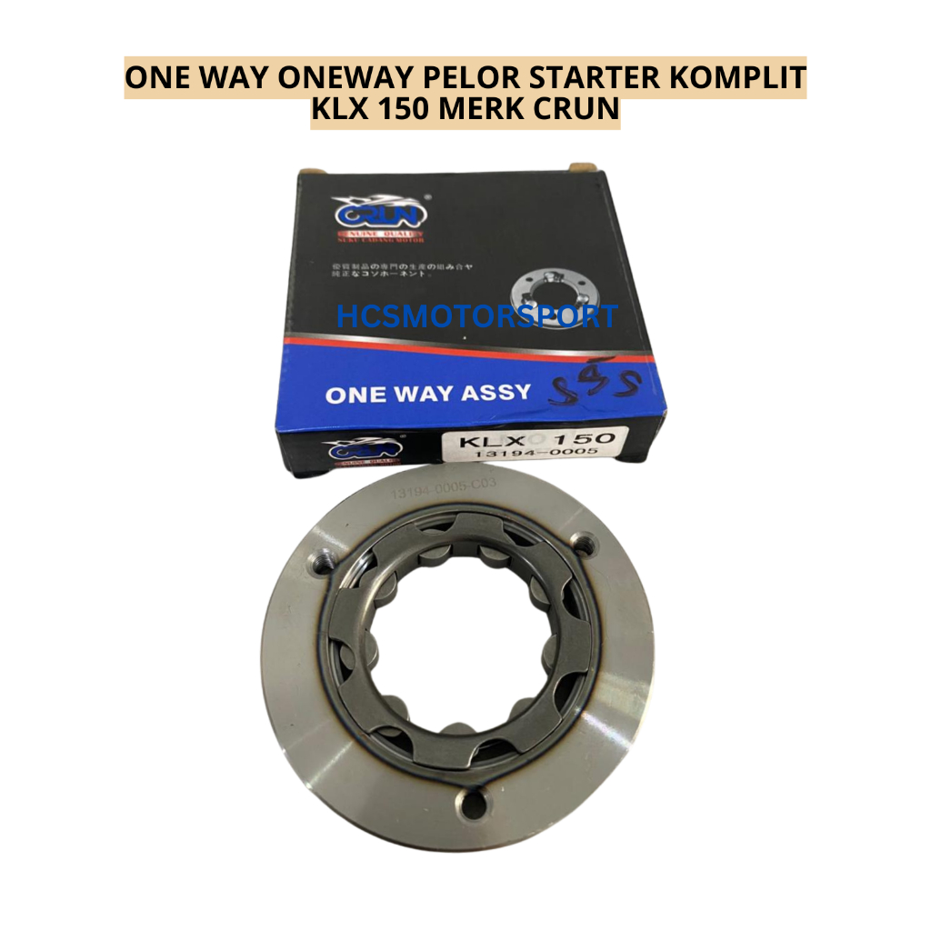 ONE WAY ONEWAY PELOR STARTER KOMPLIT KLX 150 MERK CRUN