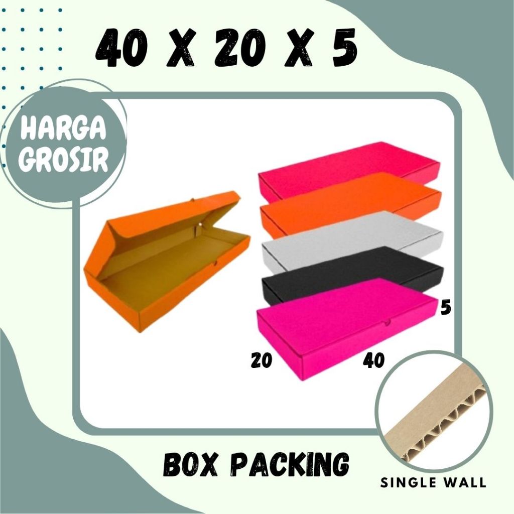 Kardus Pizza 40x20x5 LD Kardus Hampers Box Keyboard Dus Karton Kotak Kemasan Kue Baju Tas