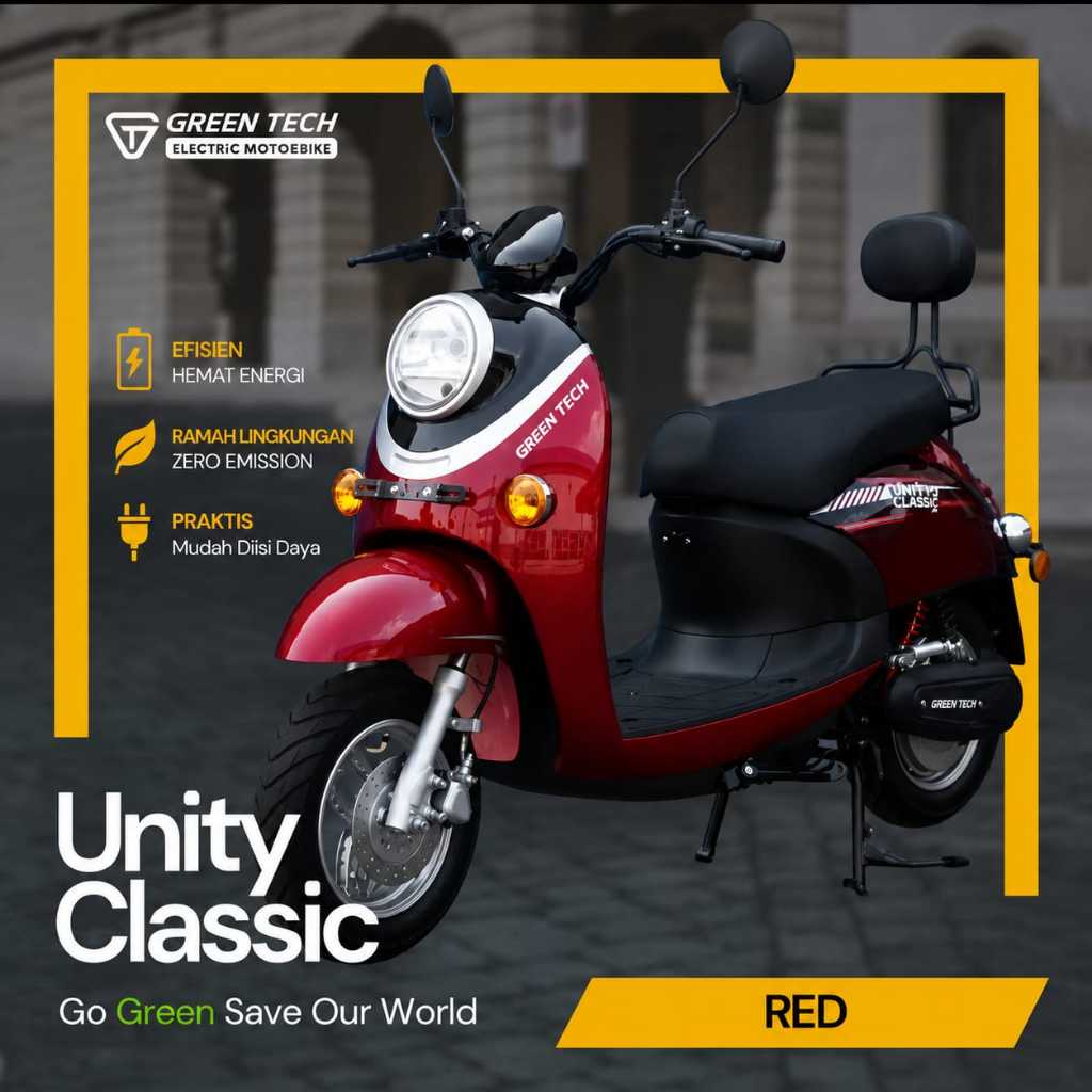 Motor Listrik GREENTECH UNITY CLASSIC 1500 Watt