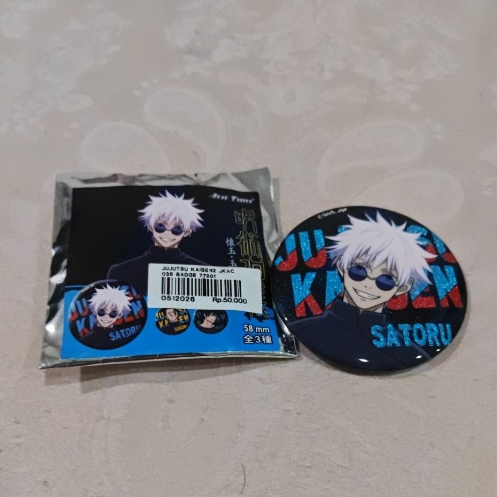 pin badge jujutsu kaisen gojo