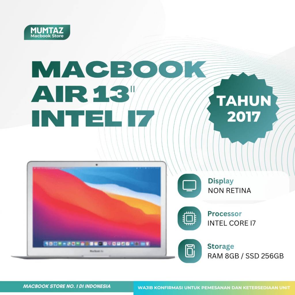 MacBook Air 13" 2017 CTO RAM 8/256 GB