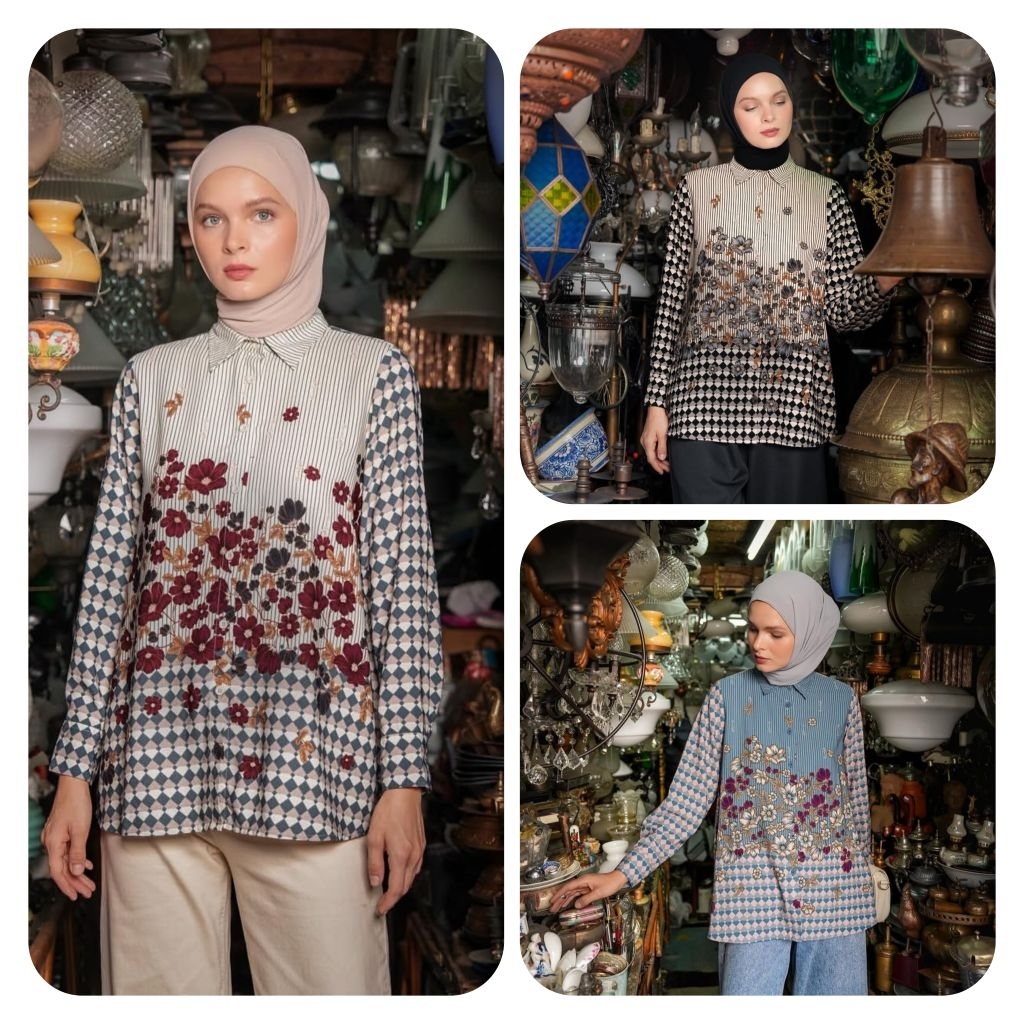 ZALINA SHIRT HEAVEN LIGHTS