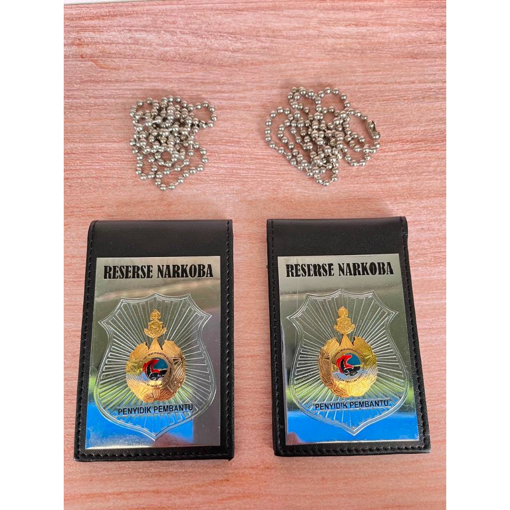 Kalung Lencana ID Card Penyidik Reserse polri kualitas Premium