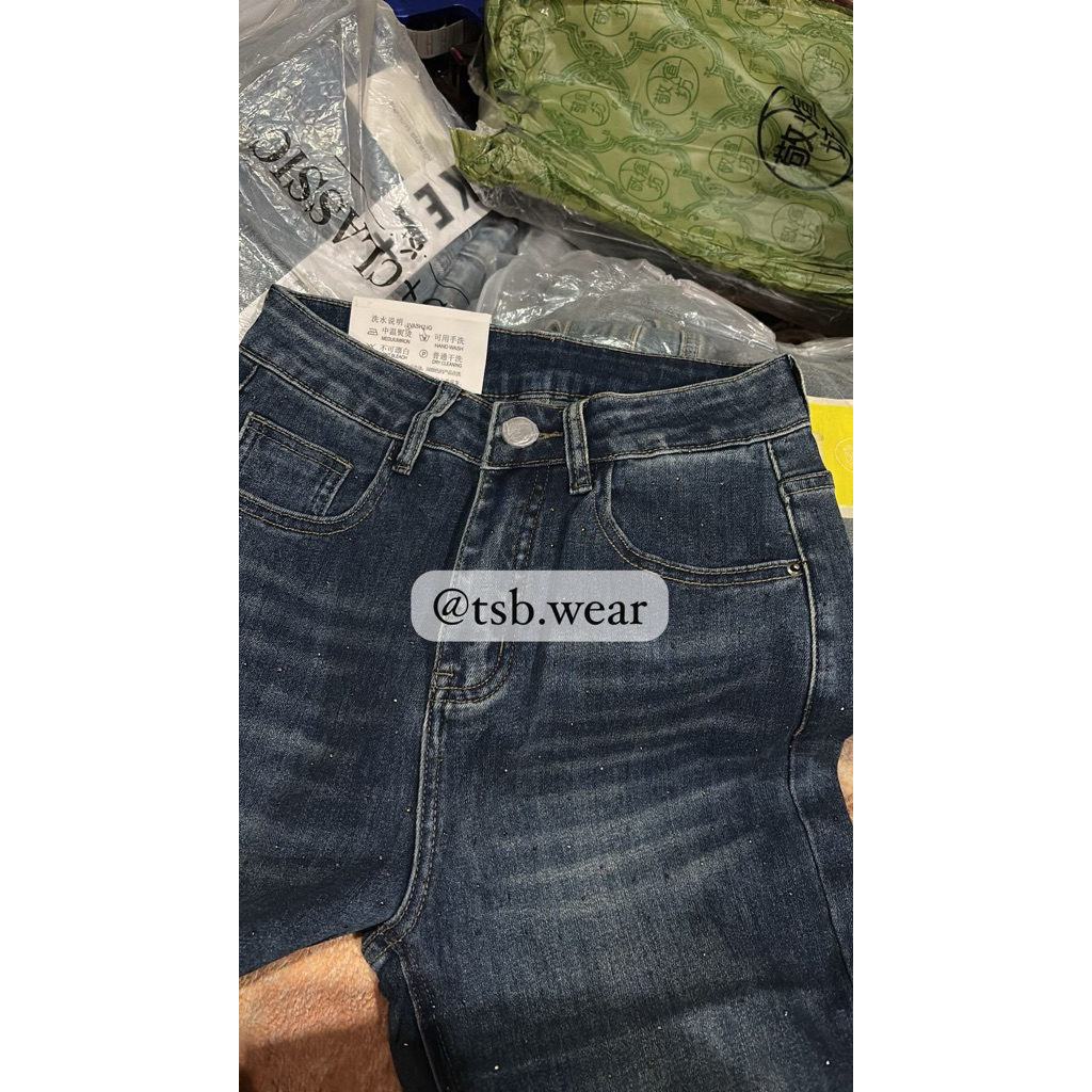 Celana Jeans Wanita Cutbray Blink Blink CHN