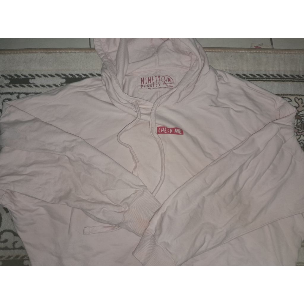 sweater hoodie preloved merk ninety degrees