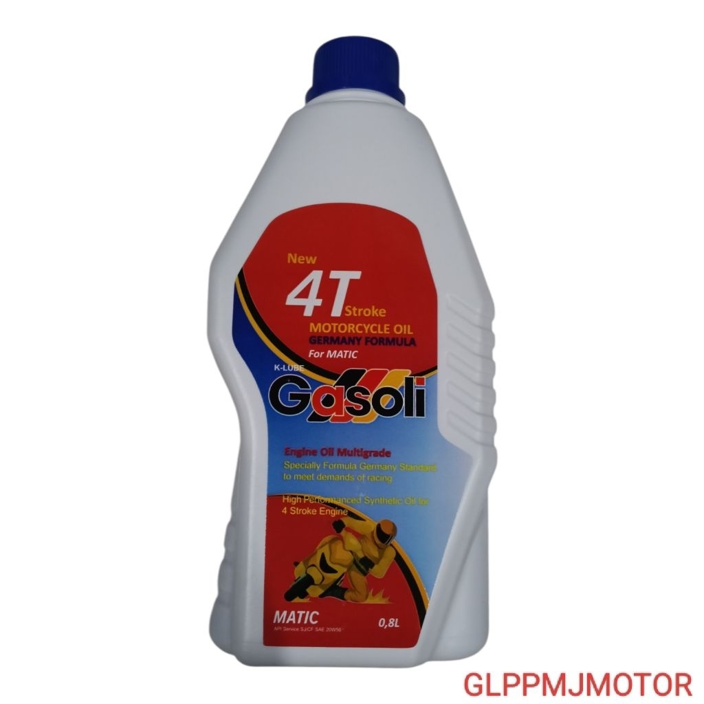 OLI MESIN MATIC 4T GASOLI 20W/50 0.8L - Perlindungan Optimal, Penghematan Bahan Bakar, Kompatibel Se
