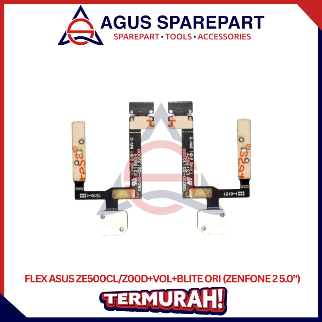 FLEXIBEL ASUS ZE500CL / Z00D + VOLUME + BLITE ORI / ZENFONE 2 5.0