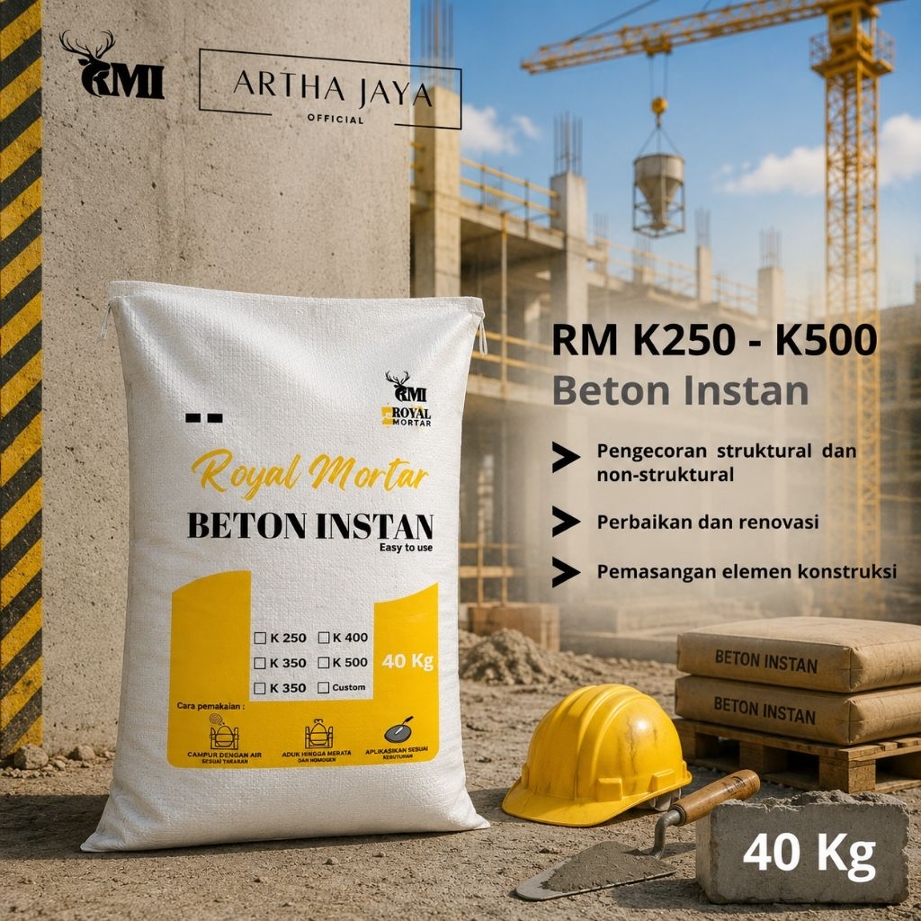 K250 - K500 | Beton Instan | Royal Mortar | Semen Instan