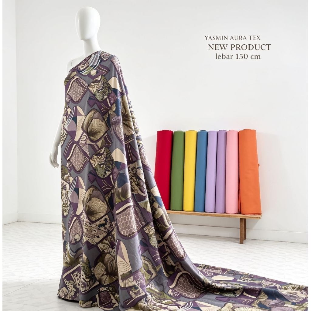 Kain Satin Silk dior // bahan original satin // kain armani batik