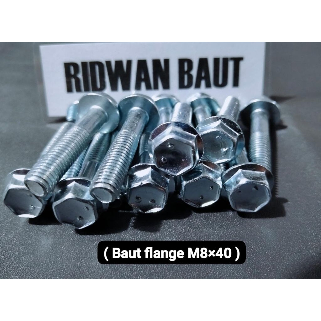 BAUT FLANGE M8X40 KUNCI 12
