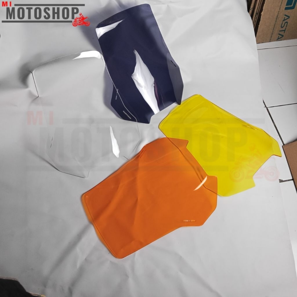 Visor CF MOTO bahan akrilik 3mm. windshield Motor touring replika CF MOTO.