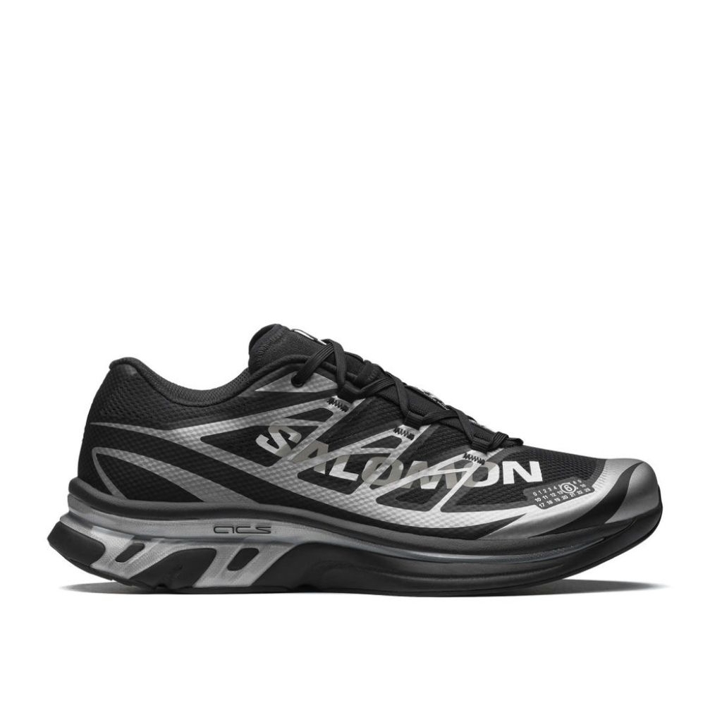 Sepatu Hiking Salomon XT-MM-6 MM6 Maison Margiela Black Silver