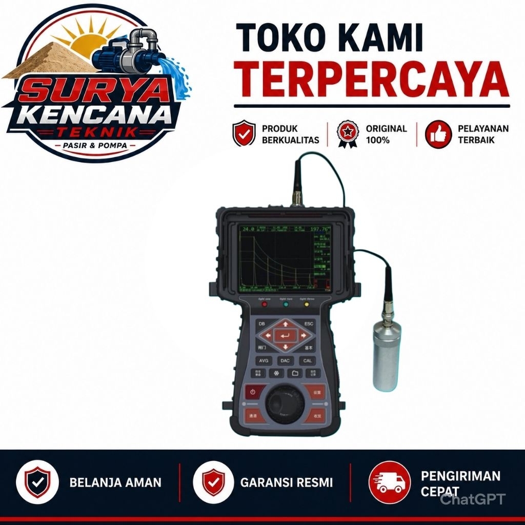 Ultrasonic Flaw Detector TIME TUD290 Digital NDT Ultrasonic Defect Detector Weld Crack Inspection Te