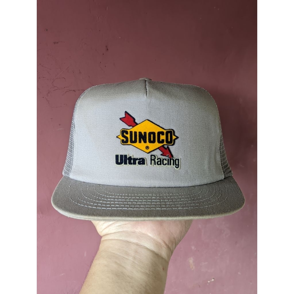 Topi Trucker Vintage Sunoco Ultra Racing By Swingster