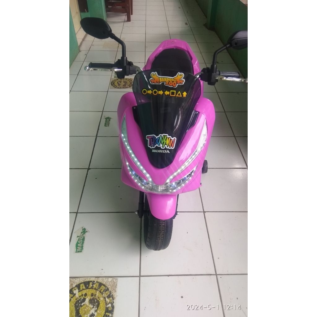 motor aki pcx anak