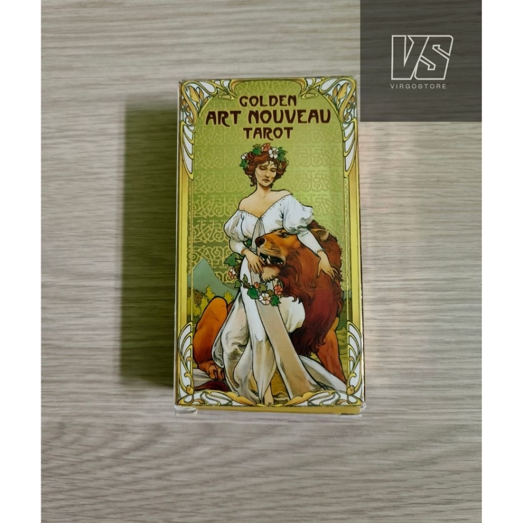 Golden Art Nouveau Tarot LO SCARABEO ORIGINAL(Second)