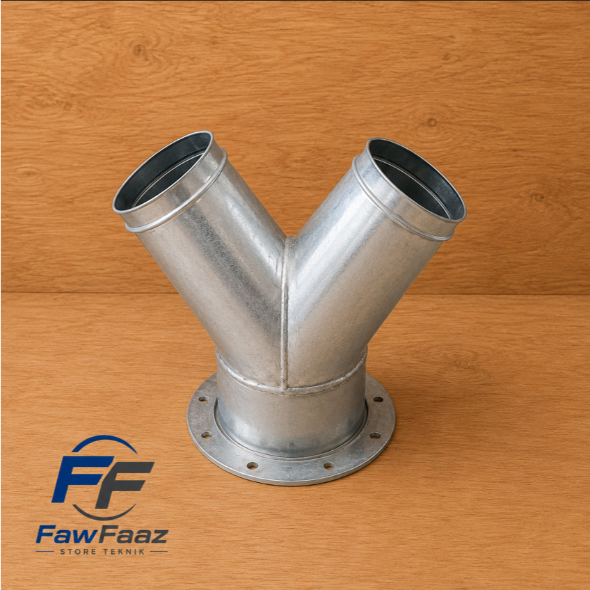Sok Sambungan Y Ducting 8" / Sok Way Ducting 8 Inch BJLS