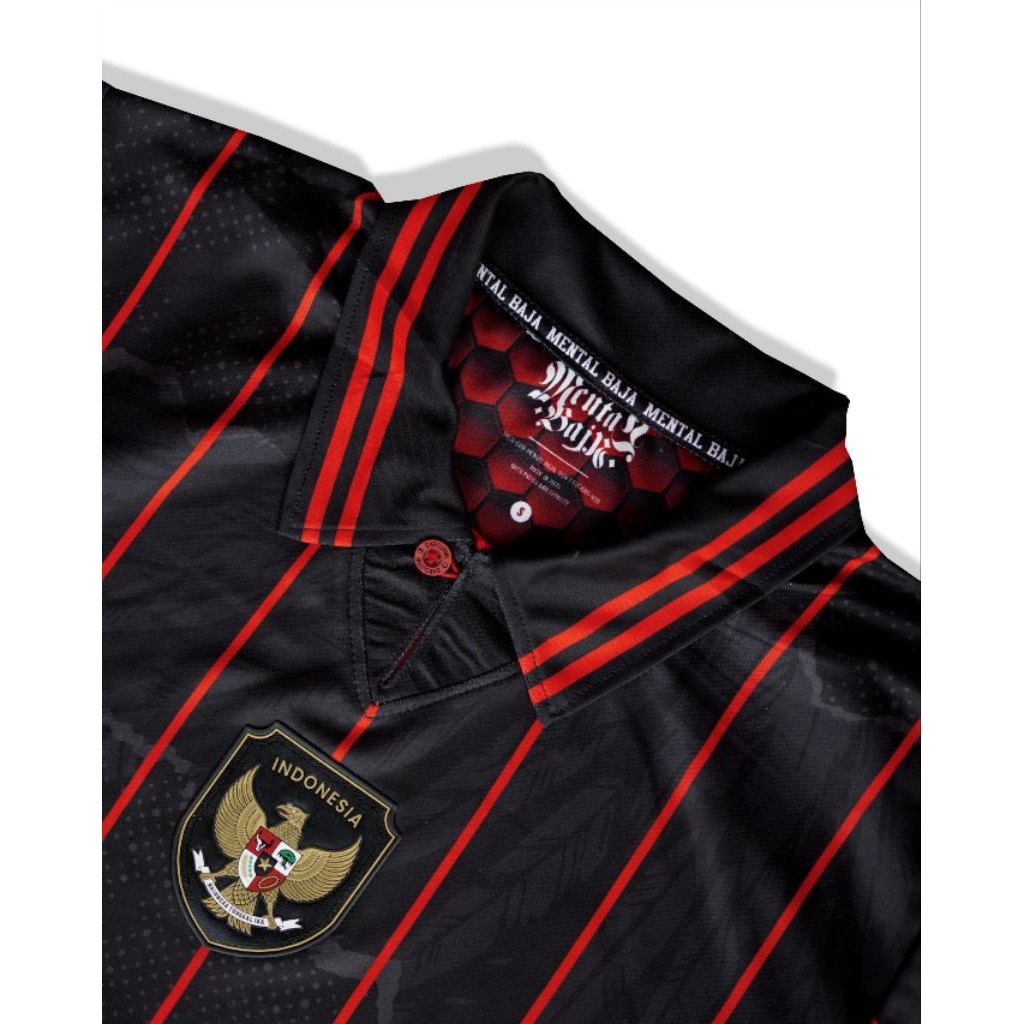 JERSEY FANTASY TIMNAS INDONESIA HITAM