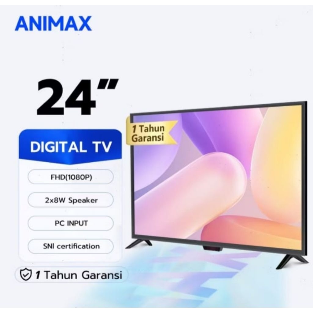 TV DIGITAL ANIMAX 24 INCH FULL HD