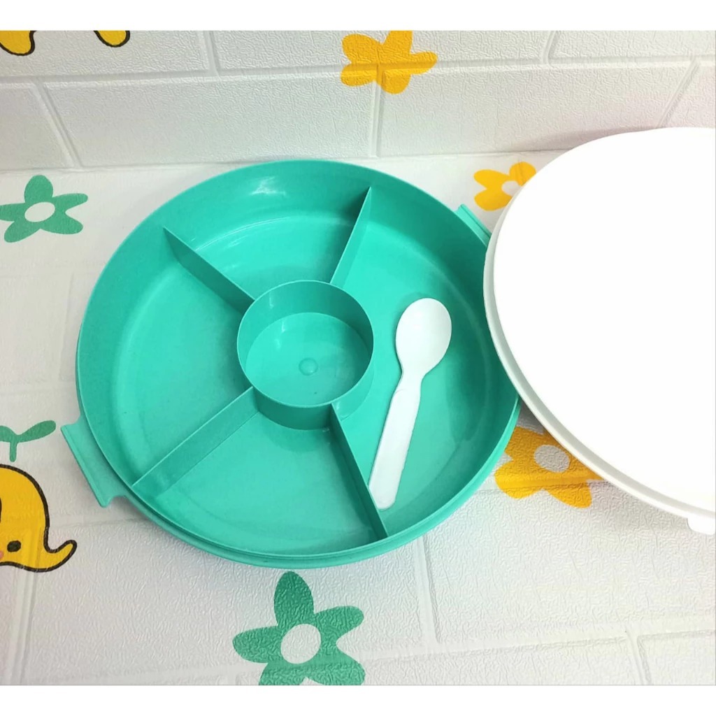 HM - Lunch Box Rantang Catering Bulat Merek Prima Kotak Makan
