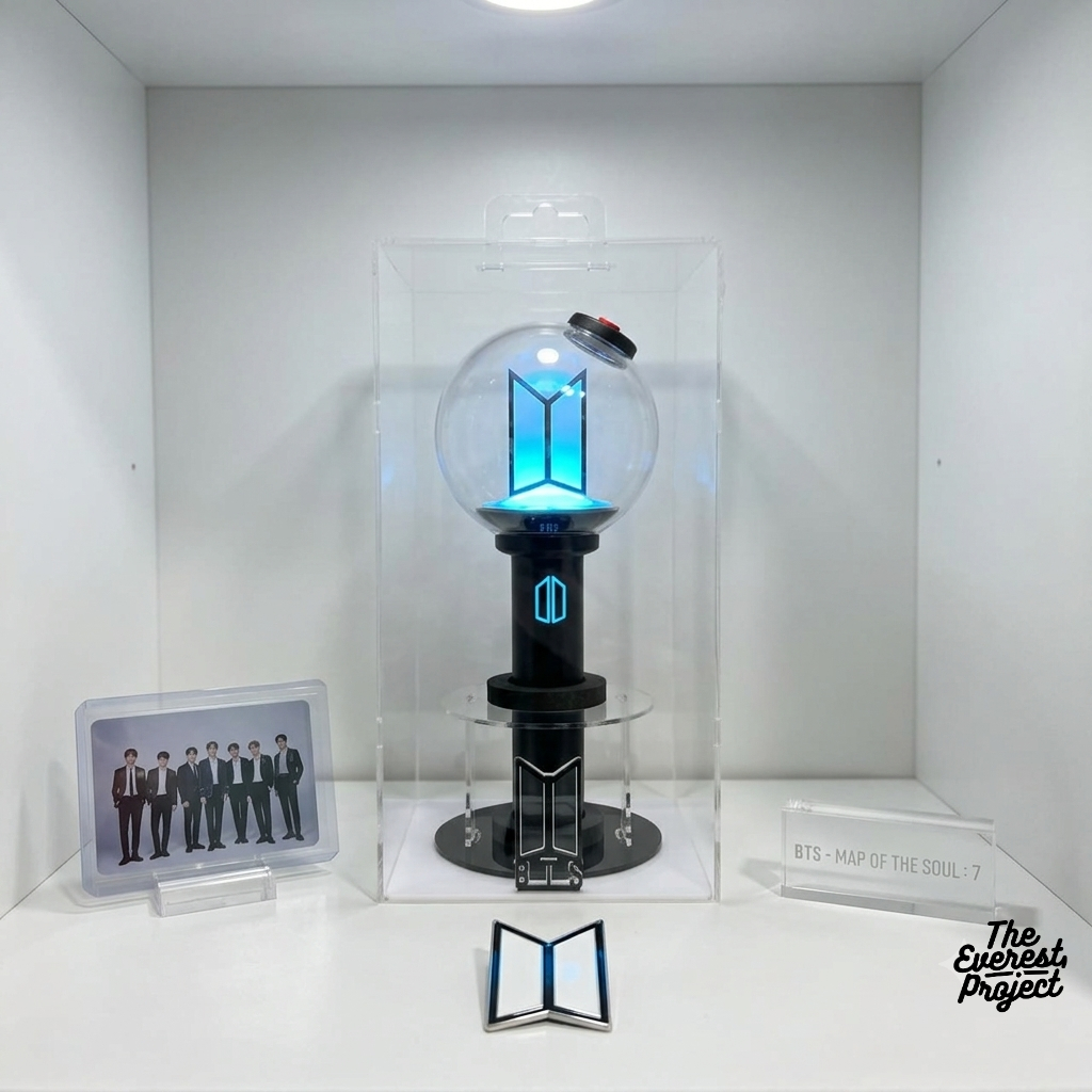 Box Lightstick BTS 2IN1  / ARMYBOMB / Box Lightstick Akrilik / Kotak Lightstick BTS / Rak Lightstick