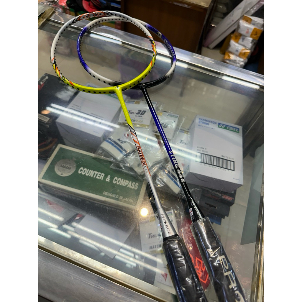 RAKET BULUTANGKIS HIQUA STING 668 PLATINUM 280 BATANGAN ORIGINAL