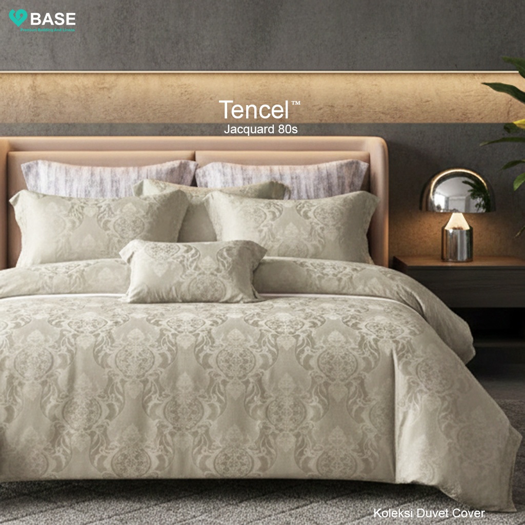 [PO] Duvet Cover Tencel80s Jacquard Sutra 80s - BASE Signature Quilt