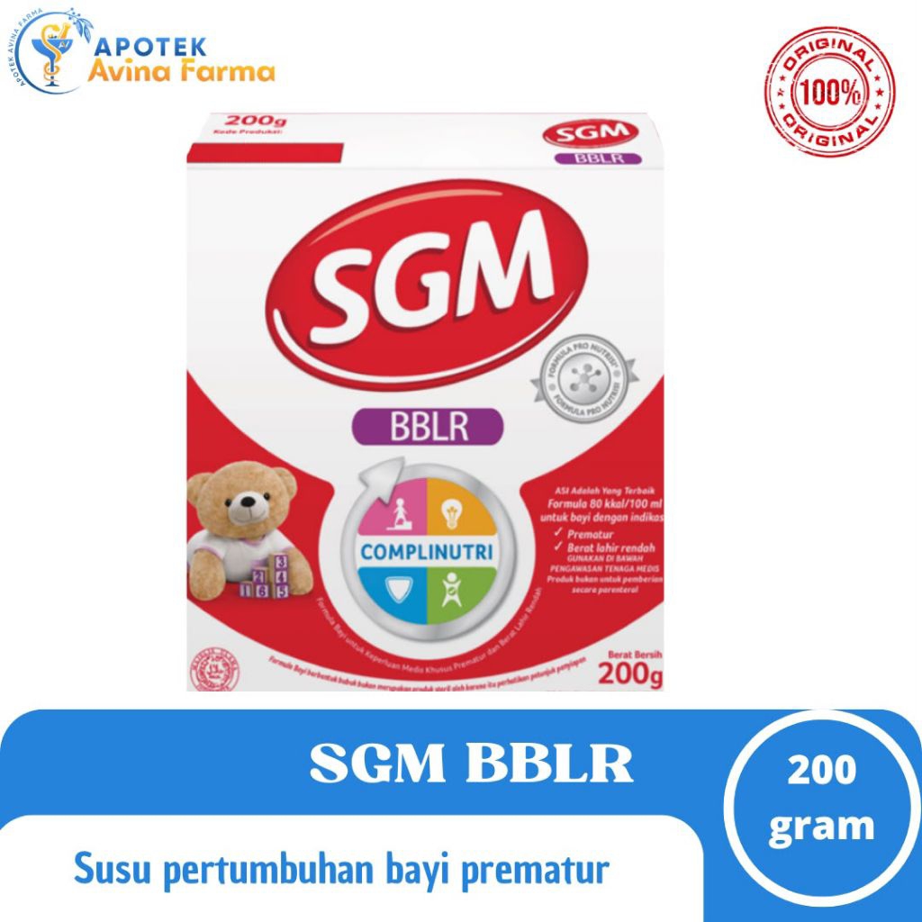 SGM BBLR 200gr || SUSU UNTUK BAYI PREMATUR