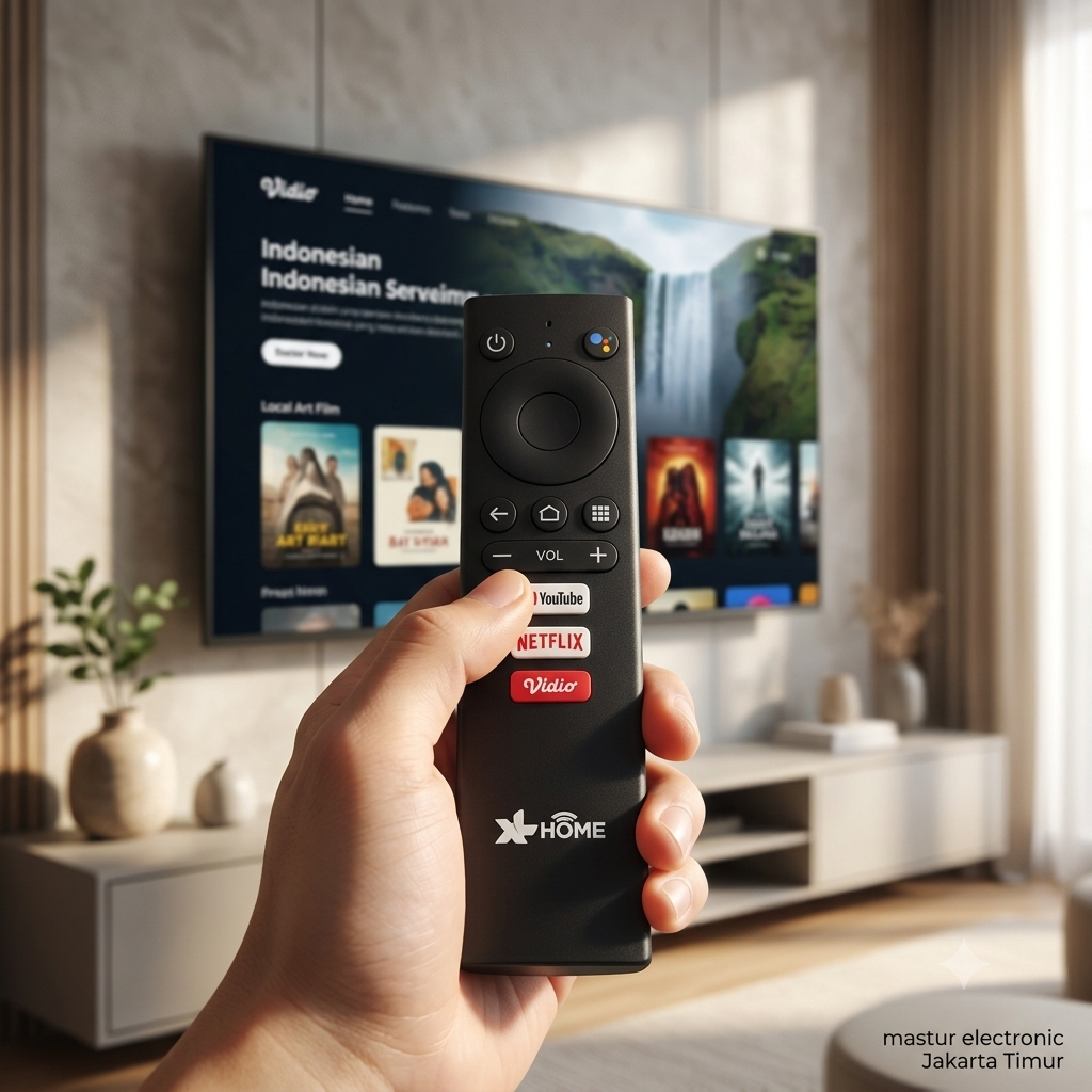 REMOTE REMOT STB TV BOX XL HOME ORIGINAL
