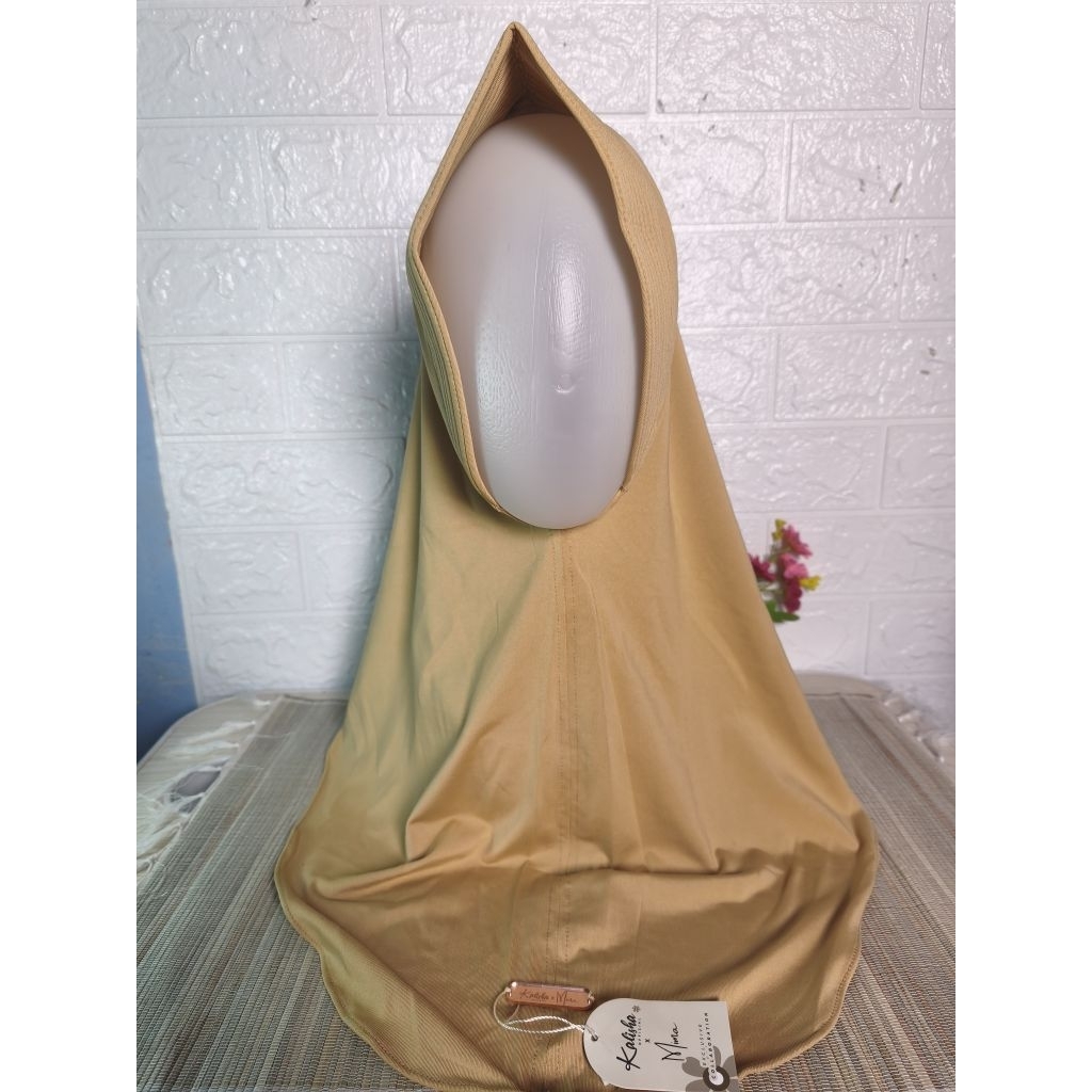Bergo Penguin M Standar Hijab Instan Jersey Premium Khimar Pendek Daily