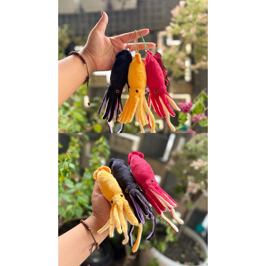 Ganci Sotong Amuse,Ganci Hewan Laut Amuse Amufun,Ganci Amuse