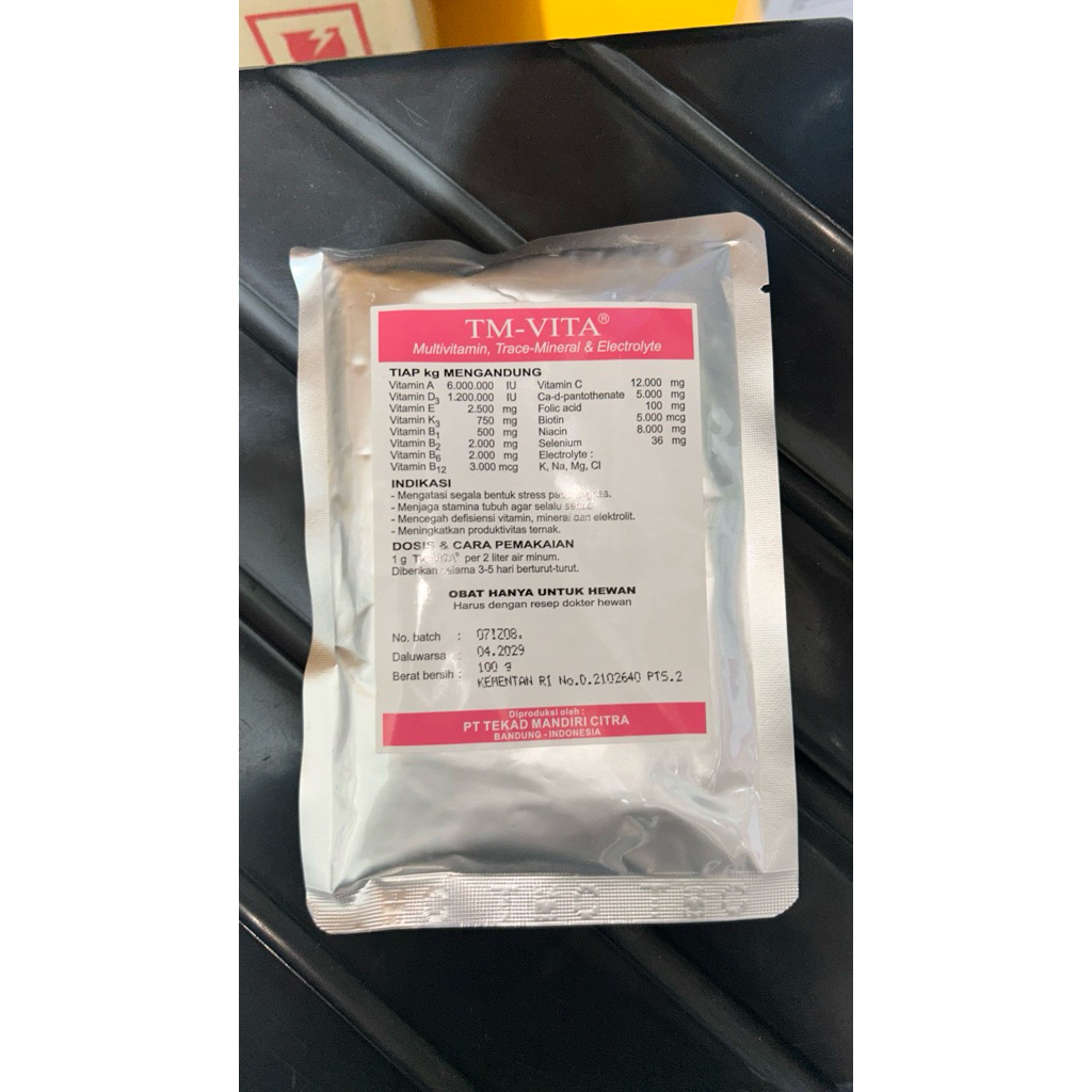 TM VITA vitamin obat hewan