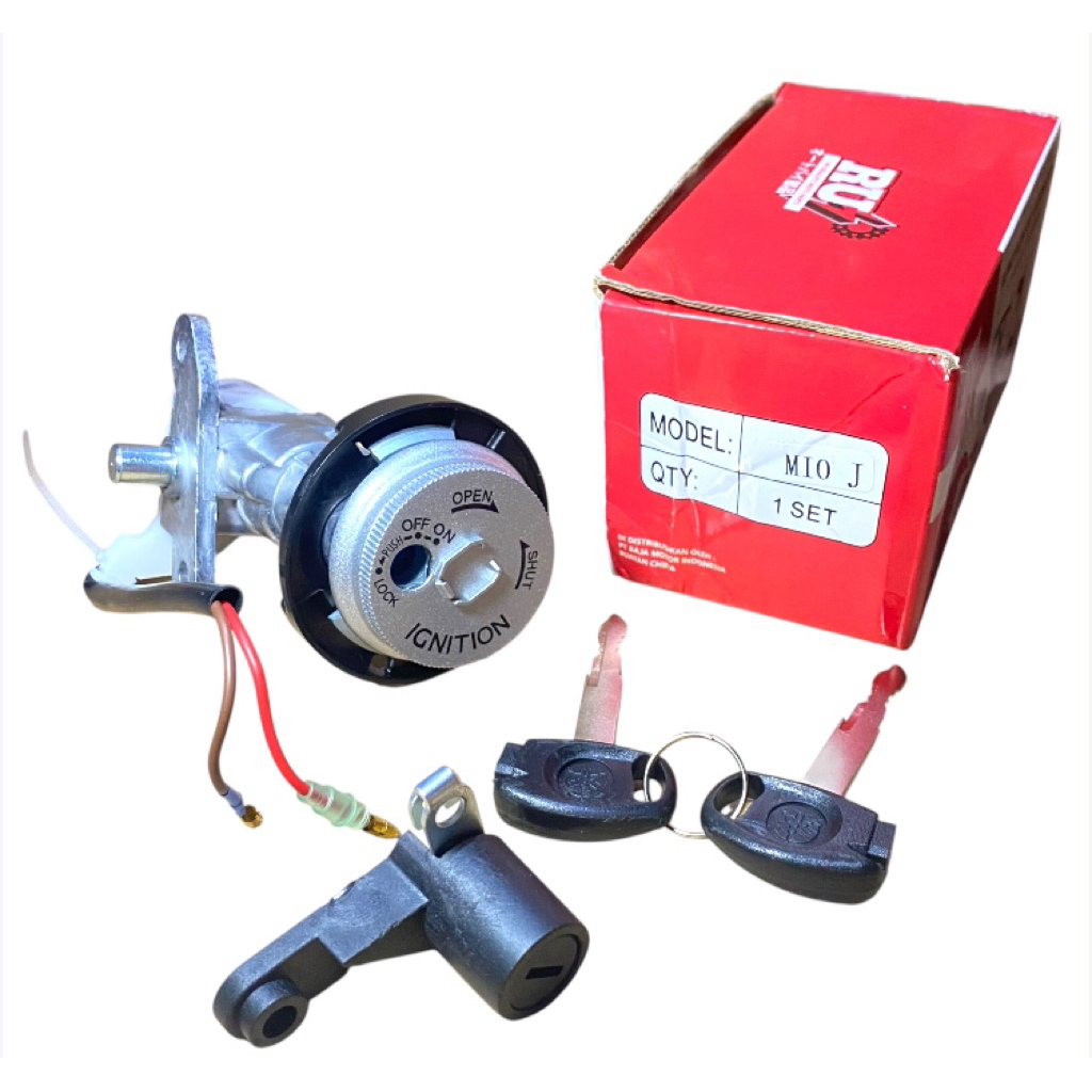 KUNCI SET (ASSY) MIO J (RUI) - KUNCI SET ASSY MIO J MIO GT 115 SET PLUS KUNCI JOK (RUI)