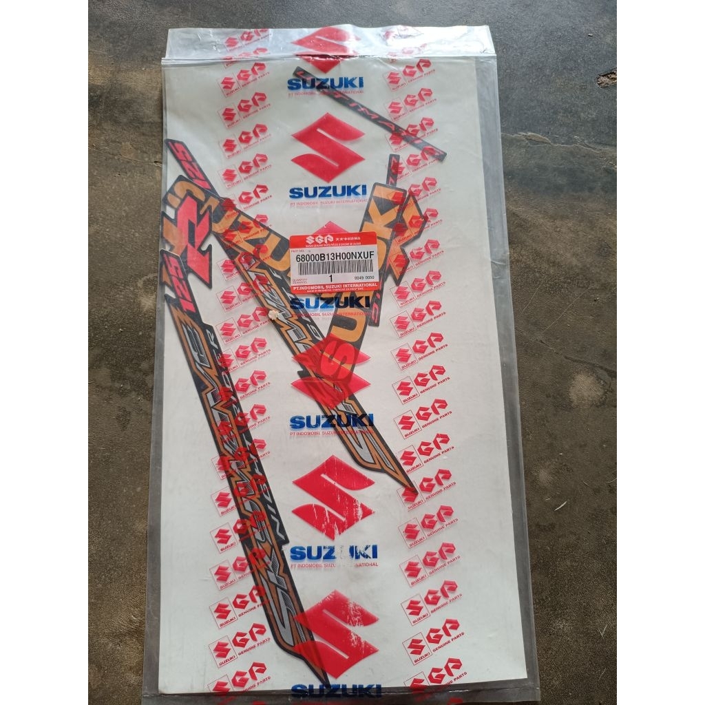 striping suzuki skywave 125 NR1 (mocca) , original SGP